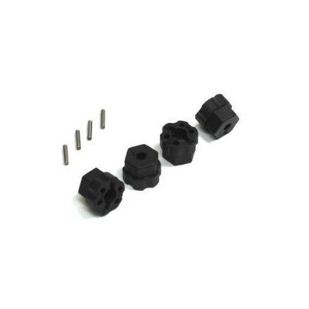 Absima Wheel Hub with Pin (4) Buggy/Truggy Absima Wheel Hub with Pin (4) Buggy/Truggy