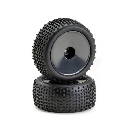 Absima Wheel Set Buggy Disc "Offroad" rear black 1:10 (2) Absima Wheel Set Buggy Disc "Offroad" rear black 1:10 (2)