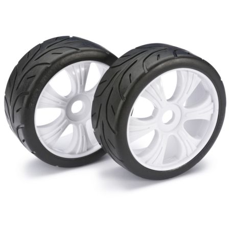 Absima Wheel Set LP Buggy "Street" white 1:8 (2) Absima Wheel Set LP Buggy "Street" white 1:8 (2)