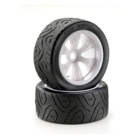 Absima Wheel Set LP Truggy "Street" white 1:8 (2) Absima Wheel Set LP Truggy "Street" white 1:8 (2)