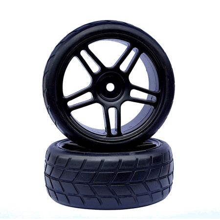 Absima Tire set glued (2) ATC 2.4 RTR/BL Absima Tire set glued (2) ATC 2.4 RTR/BL