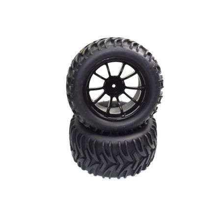 Absima Wheel Set glued (2) AMT2.4 RTR/BL Absima Wheel Set glued (2) AMT2.4 RTR/BL
