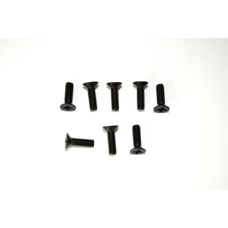 Absima Flat phillips head screw M3x10 (8) ATC 2.4 RTR/BL Absima Flat phillips head screw M3x10 (8) ATC 2.4 RTR/BL