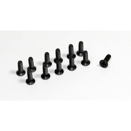 Absima Flat Cross Screw 3x10 (12) Buggy/Truggy Absima Flat Cross Screw 3x10 (12) Buggy/Truggy