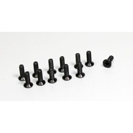 Absima Flat Cross Screw 3x10 (12) Buggy/Truggy Absima Flat Cross Screw 3x10 (12) Buggy/Truggy