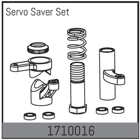 Absima Servo Saver Set (AB1710016) Absima Servo Saver Set (AB1710016)