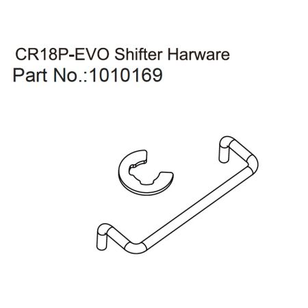 Absima Shifter Hardware Harv./RV - EVO 1:18