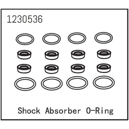Absima Shock Absorber O-Ring Set
