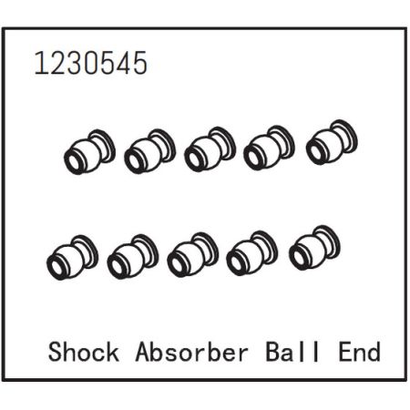 Absima Shock Absorber Ball End (10) Absima Shock Absorber Ball End (10)