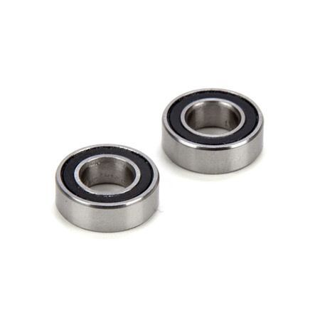Losi 6x12x4 BB (2) with Nylon Retainer (T-LOSA6958)