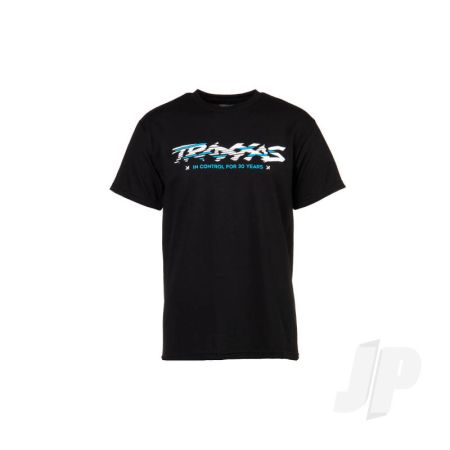 Traxxas Black Tee Sliced Logo Medium (TRX1373-M) Traxxas Black Tee Sliced Logo Medium (TRX1373-M)