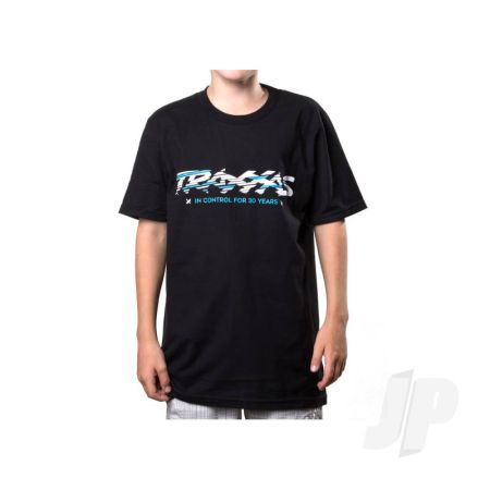 Traxxas Black Sliced Tee Youth Medium (TRX1391-M)
