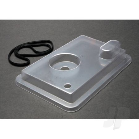 Traxxas Radio Box Lid (Clear) / Rubber Gasket (1Pc) (For Use With Remote Push Button) (TRX1571X) Traxxas Radio Box Lid (Clear) / Rubber Gasket (1Pc) (For Use With Remote Push Button) (TRX1571X)
