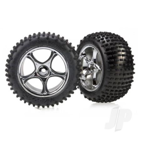 Traxxas Tyres And Wheels, Assembled (2 Pcs) (TRX2470R) Traxxas Tyres And Wheels, Assembled (2 Pcs) (TRX2470R)