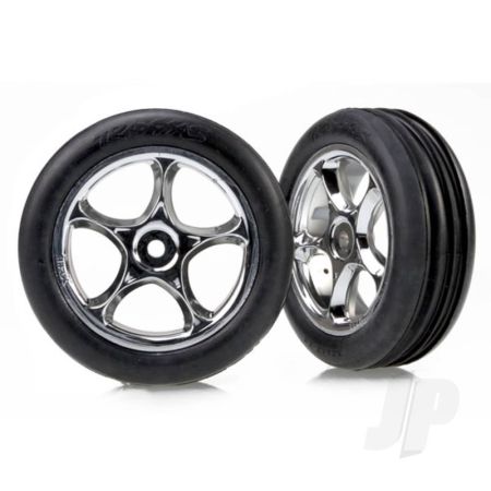 Traxxas Tyres And Wheels, Assembled Tracer 2.2In (2 Pcs) (TRX2471R)