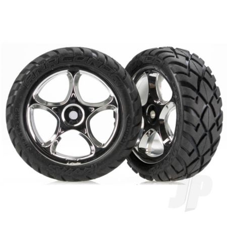 Traxxas Tyres And Wheels, Assembled Tracer 2.2In (2 Pcs) (TRX2479R) Traxxas Tyres And Wheels, Assembled Tracer 2.2In (2 Pcs) (TRX2479R)