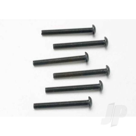 Traxxas Screws, 3X25Mm Button-Head Machine (Hex Drive) (6 Pcs) (TRX2581) Traxxas Screws, 3X25Mm Button-Head Machine (Hex Drive) (6 Pcs) (TRX2581)