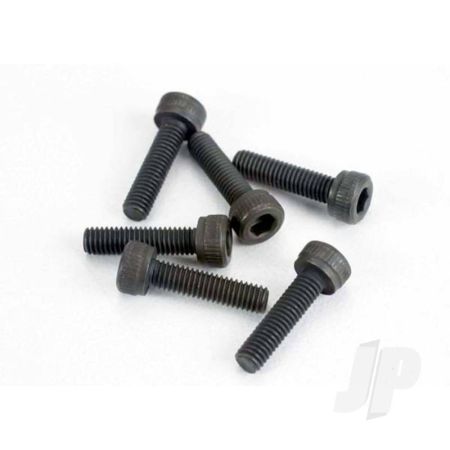 Traxxas Head Screws, 3X12Mm Cap-Head Machine (Hex Drive) (6 Pcs) (Trx 2.5, 2.5R, 3.3) (TRX2584) Traxxas Head Screws, 3X12Mm Cap-Head Machine (Hex Drive) (6 Pcs) (Trx 2.5, 2.5R, 3.3) (TRX2584)