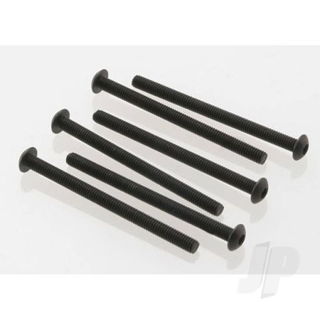 Traxxas Screws, 3X40Mm Button-Head Machine (Hex Drive) (6 Pcs) (TRX2592) Traxxas Screws, 3X40Mm Button-Head Machine (Hex Drive) (6 Pcs) (TRX2592)
