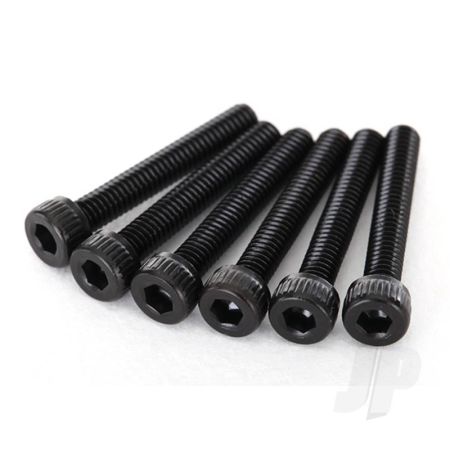 Traxxas Screws, 2.5X16Mm Cap-Head Machine (6 Pcs) (TRX2618) Traxxas Screws, 2.5X16Mm Cap-Head Machine (6 Pcs) (TRX2618)
