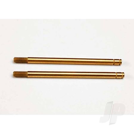 Traxxas Shock Shafts, Hardened Steel, Titanium Nitride Coated (Xx-Long) (2 Pcs) (TRX2656T) Traxxas Shock Shafts, Hardened Steel, Titanium Nitride Coated (Xx-Long) (2 Pcs) (TRX2656T)