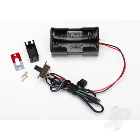 Traxxas Battery Holder, 4-Cell / On-Off Switch (TRX3170X) Traxxas Battery Holder, 4-Cell / On-Off Switch (TRX3170X)