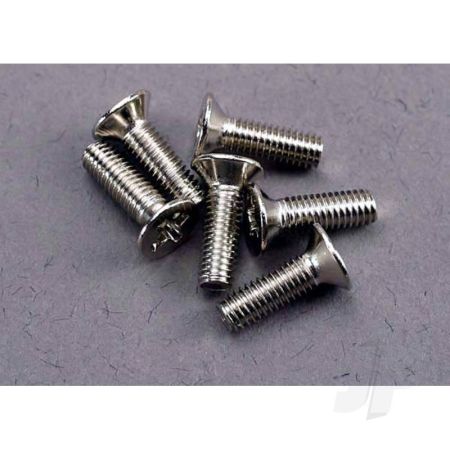 Traxxas Screws, 3X10Mm Countersunk Machine (6 Pcs) (TRX3177) Traxxas Screws, 3X10Mm Countersunk Machine (6 Pcs) (TRX3177)