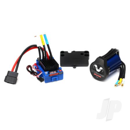 Traxxas Velineon Vxl-3S Waterproof Brushless Power System (Includes Vxl-3S Esc, Velineon 3500 Motor, And Speed Control Mounting Plate (Part #3725R)) (TRX3350R) Traxxas Velineon Vxl-3S Waterproof Brushless Power System (Includes Vxl-3S Esc, Velineon 3500 Motor, And Speed Control Mounting Plate (Part #3725R)) (TRX3350R)