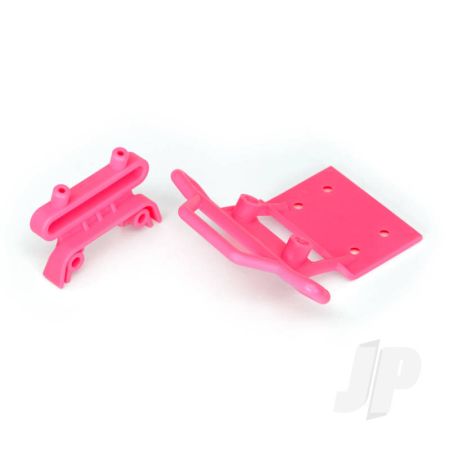 Traxxas Bumper, Front / Bumper Mount, Front / 4X23Mm Rm (2 Pcs) / 3X10Mm Rst (2 Pcs) (Pink) (TRX3621P) Traxxas Bumper, Front / Bumper Mount, Front / 4X23Mm Rm (2 Pcs) / 3X10Mm Rst (2 Pcs) (Pink) (TRX3621P)
