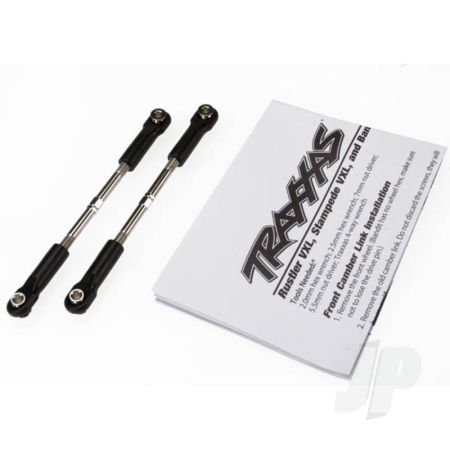 Traxxas Turnbuckles, Toe Link, 61Mm (96Mm Centre To Centre) (2 Pcs) (Assembled With Rod Ends And Hollow Balls) (Fits Stampede) (TRX3645) Traxxas Turnbuckles, Toe Link, 61Mm (96Mm Centre To Centre) (2 Pcs) (Assembled With Rod Ends And Hollow Balls) (Fits Stampede) (TRX3645)