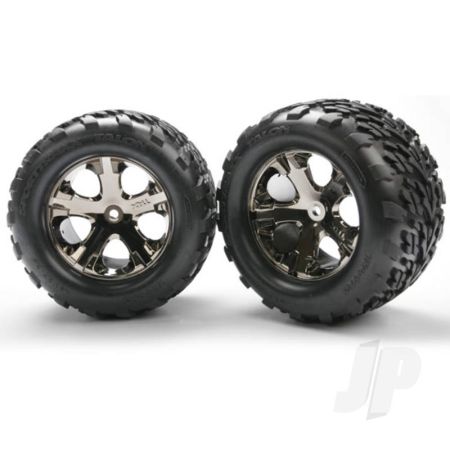 Traxxas Tyres And Wheels, Assembled Glued (2.8In) (2 Pcs) (TRX3668A) Traxxas Tyres And Wheels, Assembled Glued (2.8In) (2 Pcs) (TRX3668A)