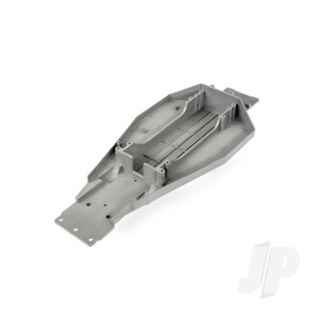 Traxxas Lower Chassis (Grey) (166Mm Long Battery Compartment) (Fits Both Flat And Hump Style Battery Packs) (TRX3722R) Traxxas Lower Chassis (Grey) (166Mm Long Battery Compartment) (Fits Both Flat And Hump Style Battery Packs) (TRX3722R)