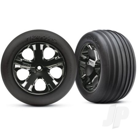 Traxxas Tyres And Wheels, Assembled Glued (2.8In) (2 Pcs) (TRX3771A) Traxxas Tyres And Wheels, Assembled Glued (2.8In) (2 Pcs) (TRX3771A)