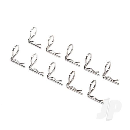Traxxas Body Clip (Mounting Clip), Angled, 90-Degrees (10 Pcs) (TRX3935)