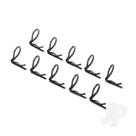 Traxxas Body Clip (Mounting Clip), Angled, 90-Degrees (Black) (10 Pcs) (TRX3935A) Traxxas Body Clip (Mounting Clip), Angled, 90-Degrees (Black) (10 Pcs) (TRX3935A)