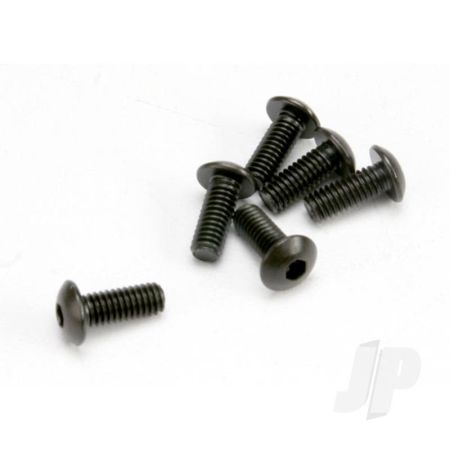 Traxxas Screws, 4X10Mm Button-Head Machine (Hex Drive) (6 Pcs) (TRX3936) Traxxas Screws, 4X10Mm Button-Head Machine (Hex Drive) (6 Pcs) (TRX3936)