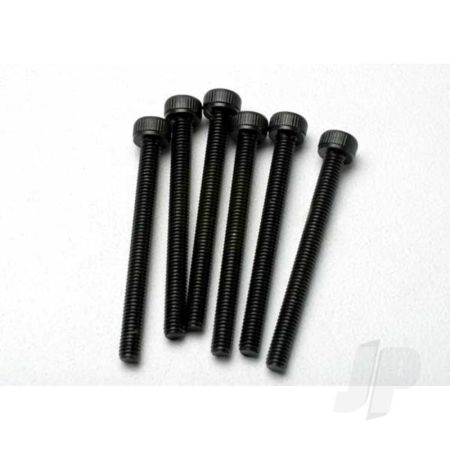 Traxxas Screws, 3X32Mm Cap-Head Machine (Hex Drive) (6 Pcs) (TRX3964) Traxxas Screws, 3X32Mm Cap-Head Machine (Hex Drive) (6 Pcs) (TRX3964)