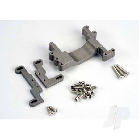 Traxxas Engine Mount, 2 Piece, Aluminium ( With Screws) (N. Stampede) (TRX4160)