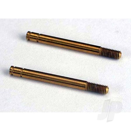 Traxxas Shock Shafts, Hardened Steel, Titanium Nitride Coated (32Mm) (2 Pcs) (TRX4262T) Traxxas Shock Shafts, Hardened Steel, Titanium Nitride Coated (32Mm) (2 Pcs) (TRX4262T)