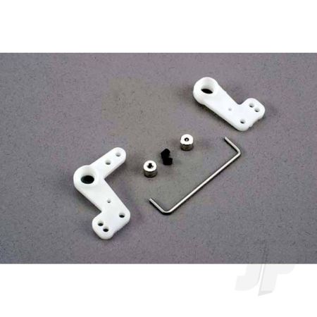 Traxxas Bellcranks (Left & Right) / 1.5Mm Wire Draglink / 1.5Mm Set Screw Collars (2 Pcs) (TRX4343) Traxxas Bellcranks (Left & Right) / 1.5Mm Wire Draglink / 1.5Mm Set Screw Collars (2 Pcs) (TRX4343)