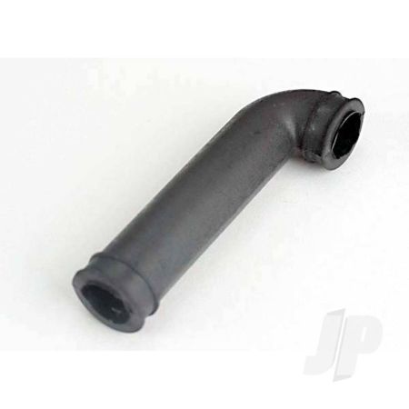 Traxxas Exhaust Pipe, Rubber (N. Rustler / Sport / 4-Tec) (Side Exhaust Engines Only) (TRX4451) Traxxas Exhaust Pipe, Rubber (N. Rustler / Sport / 4-Tec) (Side Exhaust Engines Only) (TRX4451)