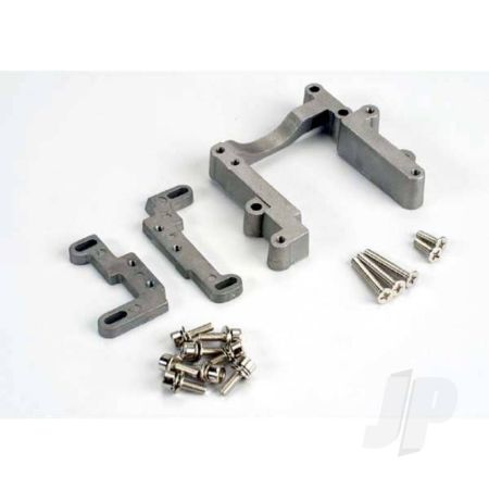 Traxxas Engine Mount, 2 Piece, Aluminium ( With Screws) (N. Rustler / Sport) (TRX4460)