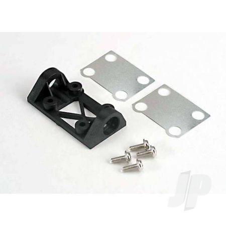 Traxxas Bearing Block, Front (Supports Front Shaft) / Belt Tension Adjustment Shims (Front / Middle) / Screws (TRX4827) Traxxas Bearing Block, Front (Supports Front Shaft) / Belt Tension Adjustment Shims (Front / Middle) / Screws (TRX4827)