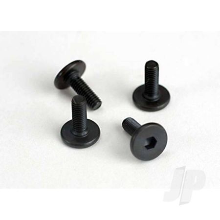 Traxxas Screws, 3X10Mm Flat-Head Machine (Hex Drive) (4 Pcs) (TRX4859) Traxxas Screws, 3X10Mm Flat-Head Machine (Hex Drive) (4 Pcs) (TRX4859)