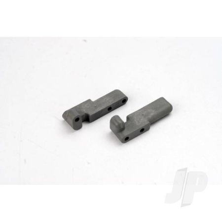 Traxxas Servo Mounts, Steering / Shift (Front & Rear) (Grey) (TRX4918A) Traxxas Servo Mounts, Steering / Shift (Front & Rear) (Grey) (TRX4918A)