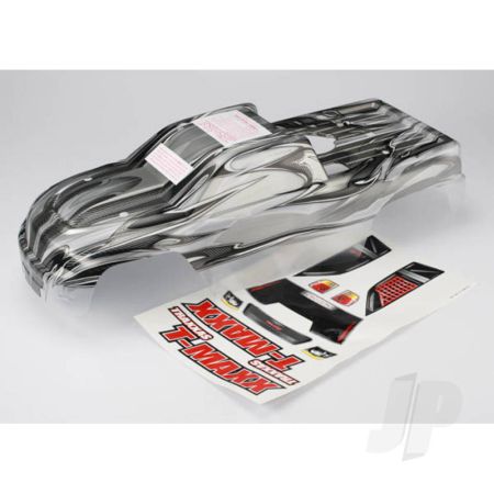 Traxxas Body, T-Maxx, Prographix (Long Wheelbase) (Replacement For Painted Body. Graphics Are Painted, Requires Paint And Final Colour Application) / Window, Grille, Lights Decal Sheet (TRX4921X) Traxxas Body, T-Maxx, Prographix (Long Wheelbase) (Replacement For Painted Body. Graphics Are Painted, Requires Paint And Final Colour Application) / Window, Grille, Lights Decal Sheet (TRX4921X)