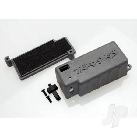 Traxxas Box, Battery (Grey) / Adhesive Foam Chassis Pad / Charge Jack Plug (Rubber) (TRX4925X) Traxxas Box, Battery (Grey) / Adhesive Foam Chassis Pad / Charge Jack Plug (Rubber) (TRX4925X)