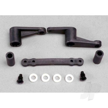Traxxas Steering Bellcranks (2 Pcs) / Bellcrank Bushings (5X8X2.5Mm) (4 Pcs) / Bellcrank Post Spacers (2 Pcs) / Draglink / 3X8Mm Shoulder Screws (2 Pcs) (TRX4943) Traxxas Steering Bellcranks (2 Pcs) / Bellcrank Bushings (5X8X2.5Mm) (4 Pcs) / Bellcrank Post Spacers (2 Pcs) / Draglink / 3X8Mm Shoulder Screws (2 Pcs) (TRX4943)