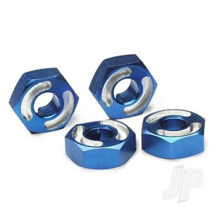 Traxxas Wheel Hubs, Hex, 6061-T6 Aluminium (Blue) (4 Pcs) / Axle Pins (2.5X10Mm) (4 Pcs) (TRX4954X) Traxxas Wheel Hubs, Hex, 6061-T6 Aluminium (Blue) (4 Pcs) / Axle Pins (2.5X10Mm) (4 Pcs) (TRX4954X)