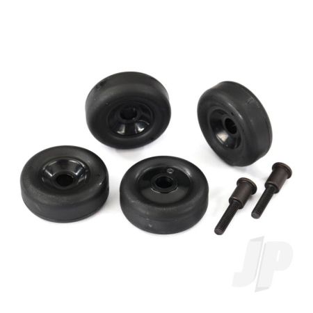 Traxxas Wheels (4 Pcs) / Axles (2 Pcs), For Maxx Wheelie Bar (TRX4976) Traxxas Wheels (4 Pcs) / Axles (2 Pcs), For Maxx Wheelie Bar (TRX4976)